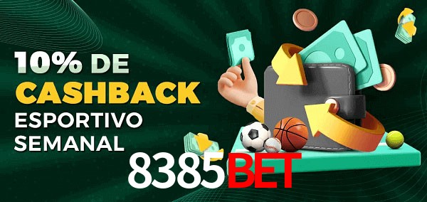 10% de bônus de cashback na 8385Bet